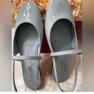 Flat ballerina patent leather Georgina
